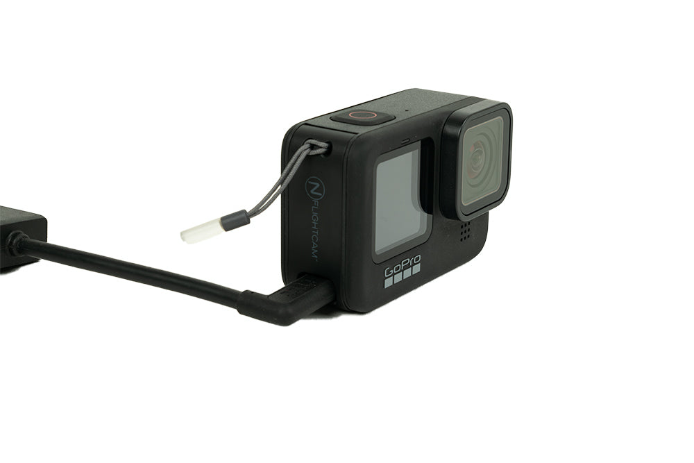 Battery Door for Use with Audio Cable and GoPro Hero8, 9, 10, 11, 12, or 13