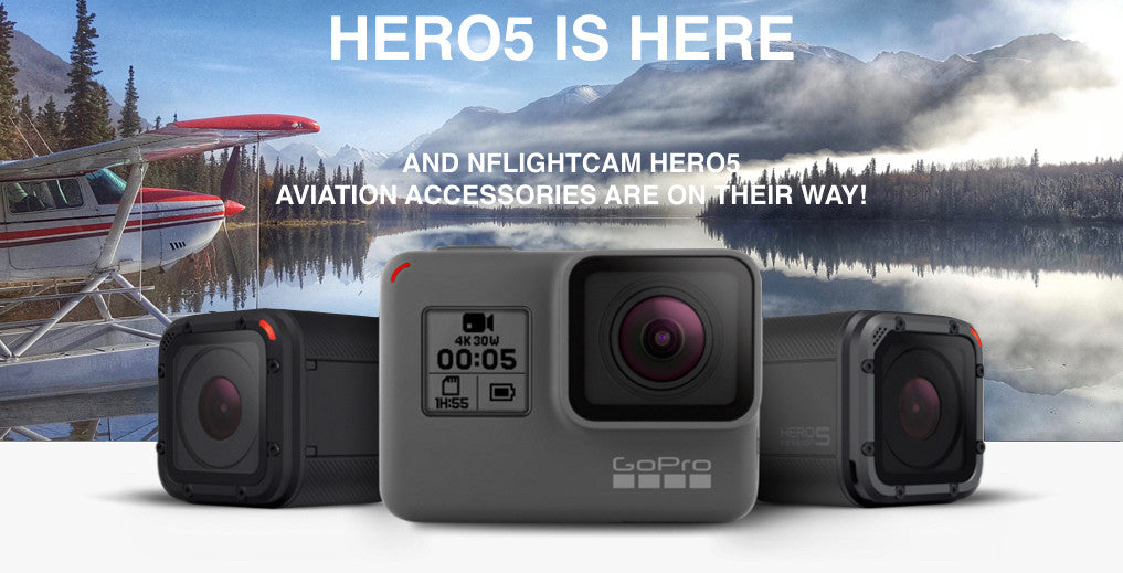 Hero 5 Aviation Camera Kits, Cables, and Filters
