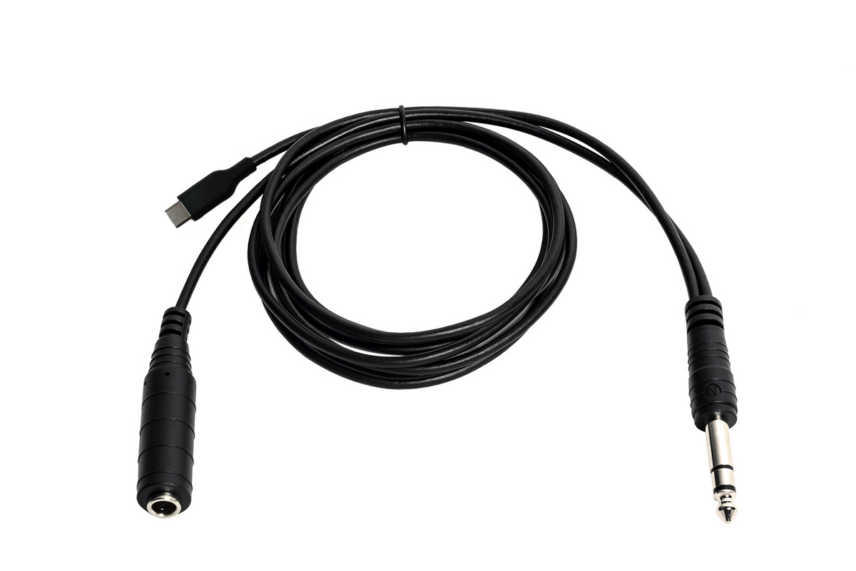 Nflightcam Aviation Audio Recording Cable for iphones & Smartphones