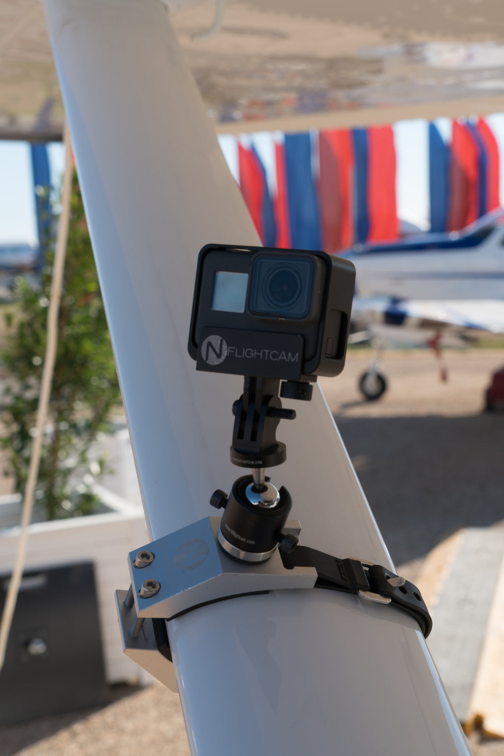 Struts Camera Nflightcam Airplane Strut Clamp Camera Mount