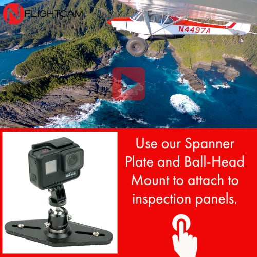 NFlightCam Spanner Plate for Ball-Head Mount