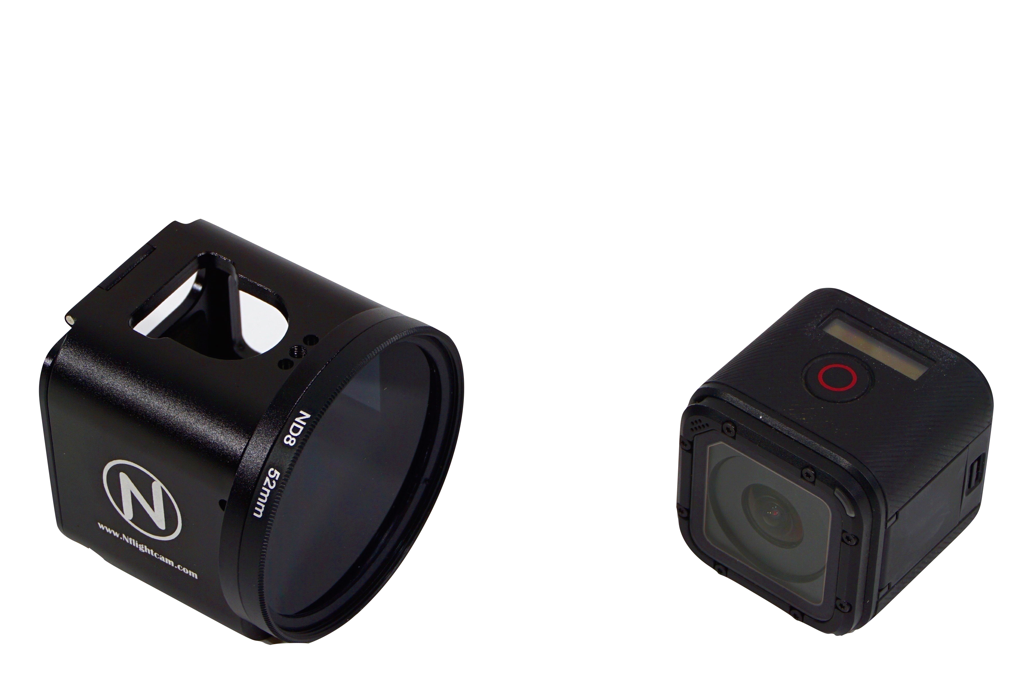 Nflightcam Metal Cage and Filter for GoPro Hero Session