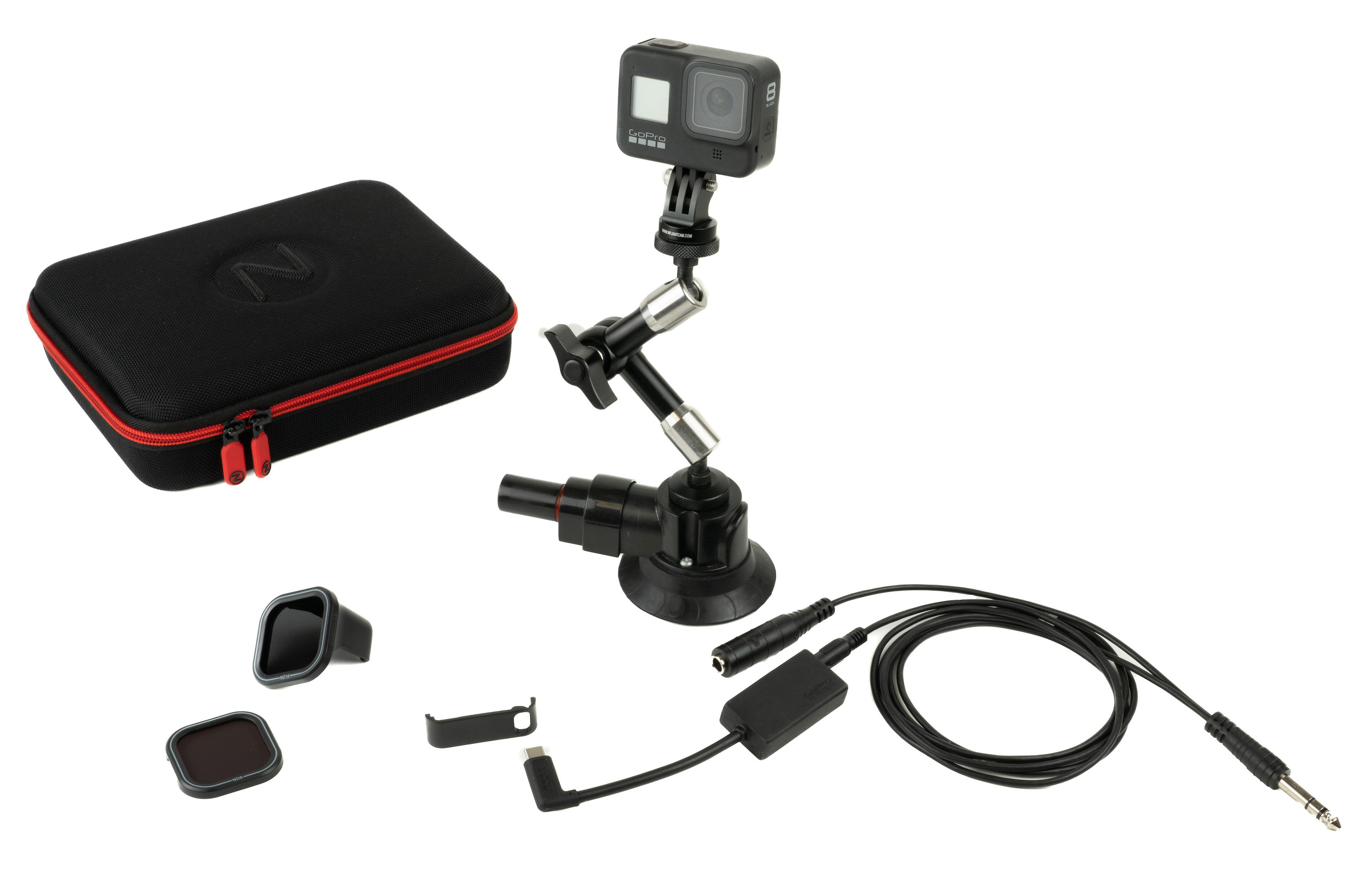 NFlightCam Cockpit Kit for GoPro Hero8 Black – Nflightcam.com