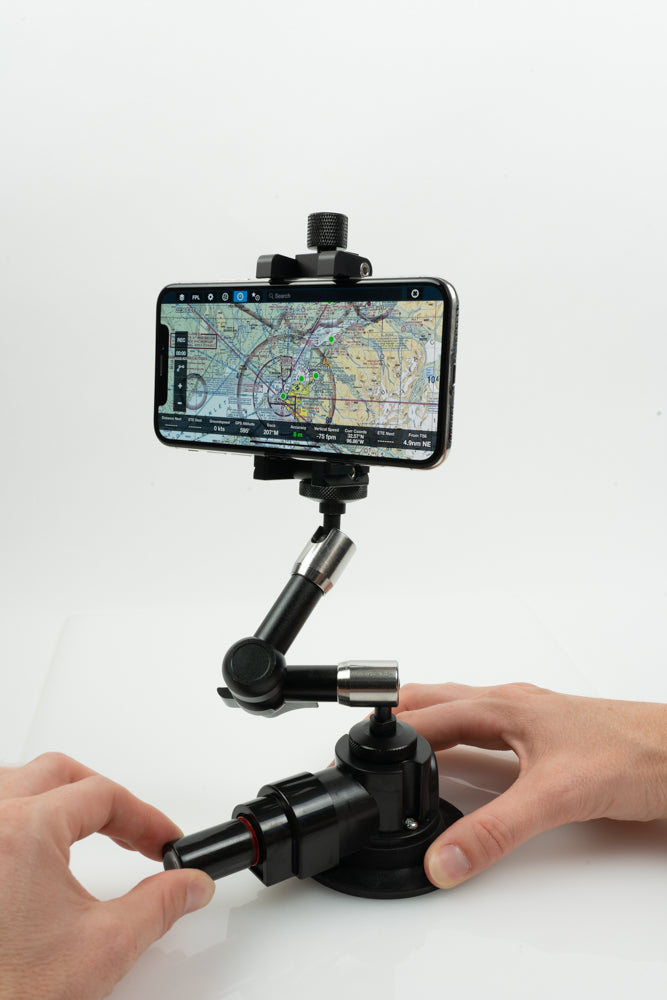 NFlightCam Ultimate Action Camera Suction Cup Cockpit Mount