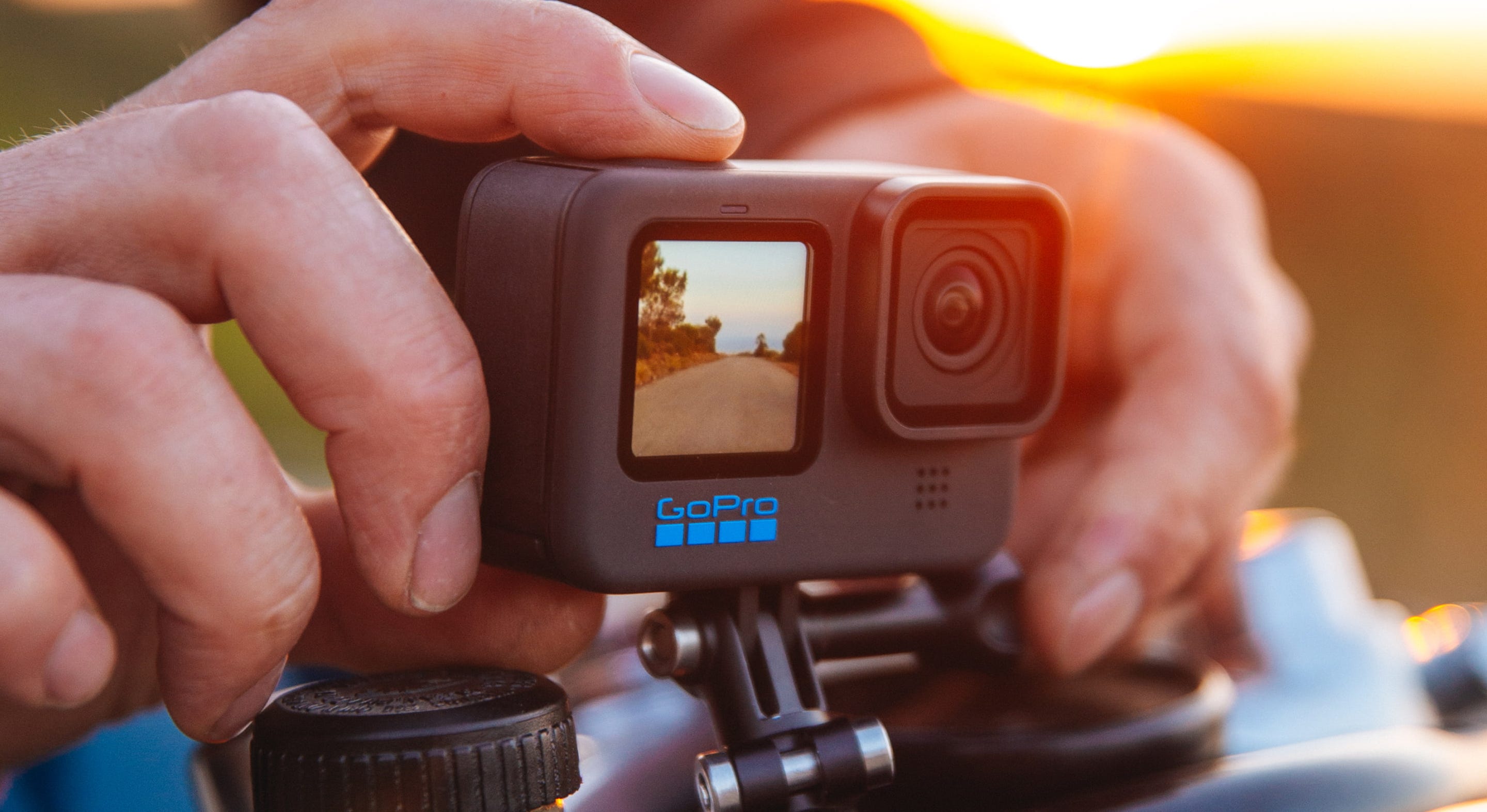 GoPro HERO10 Black with FREE SanDisk Extreme 64GB SD Card and UPGRADED Enduro Rechargeable Battery
