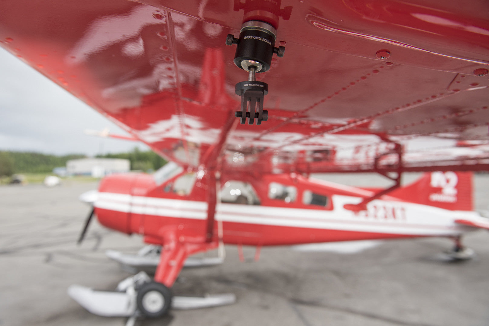 Airplane Exterior Ball-Head Camera Mount 